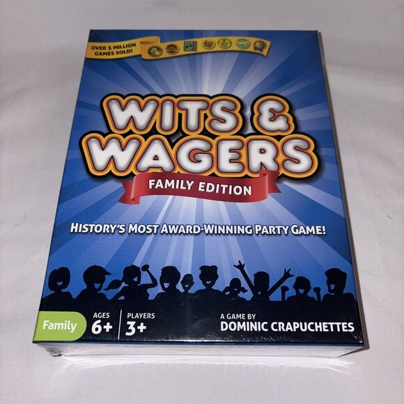 Wits & Wagers Family Edition Kid Friendly Party Game North Star Games SEALED NEW - Picture 1 of 7